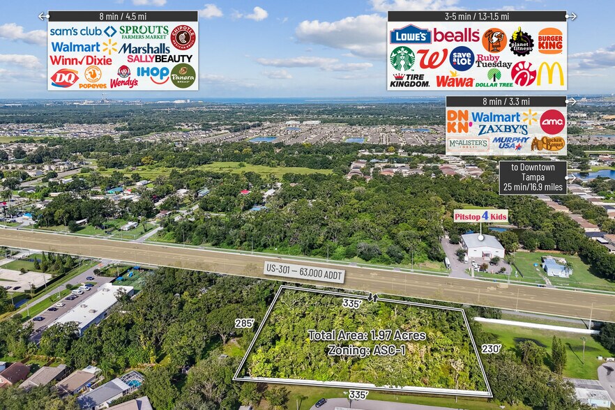 More Photos Of 11218 US 301, Riverview Land For Sale