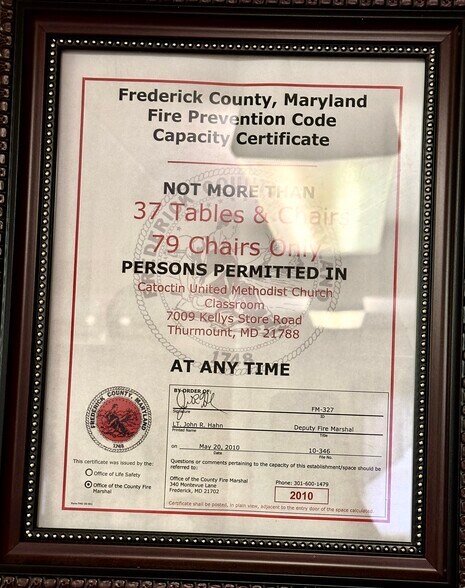 More Photos Of Kelllys Store Rd, Thurmont Religious Facility For Sale