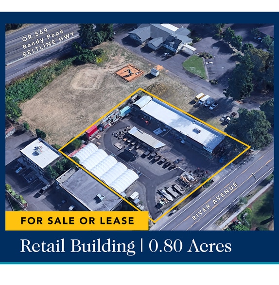 Primary Photo Of 121 River Ave, Eugene Freestanding For Sale