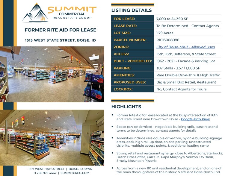 More Photos Of 1515 W State St, Boise Freestanding For Lease