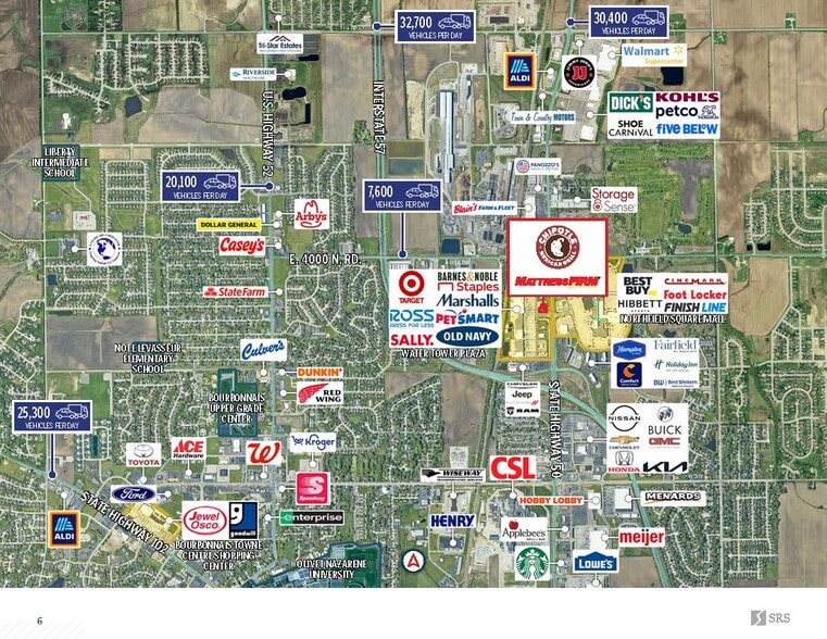 More Photos Of 1601-1605 N State Route 50, Bourbonnais Storefront For Sale