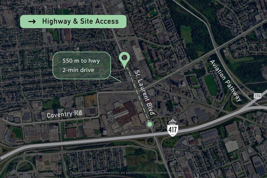 More Photos Of 1076 St. Laurent Blvd, Ottawa Land For Sale