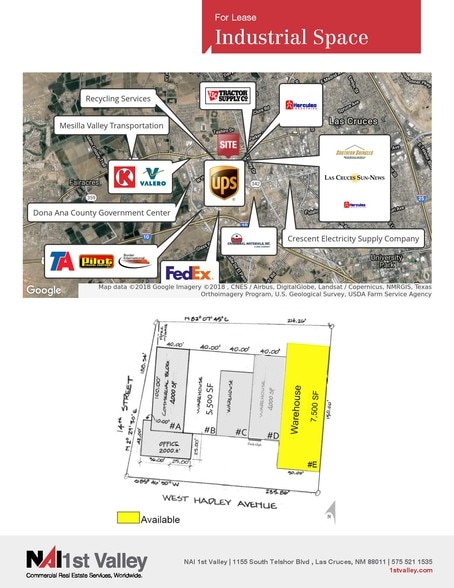 More Photos Of 1790 W Hadley Ave, Las Cruces Warehouse For Lease