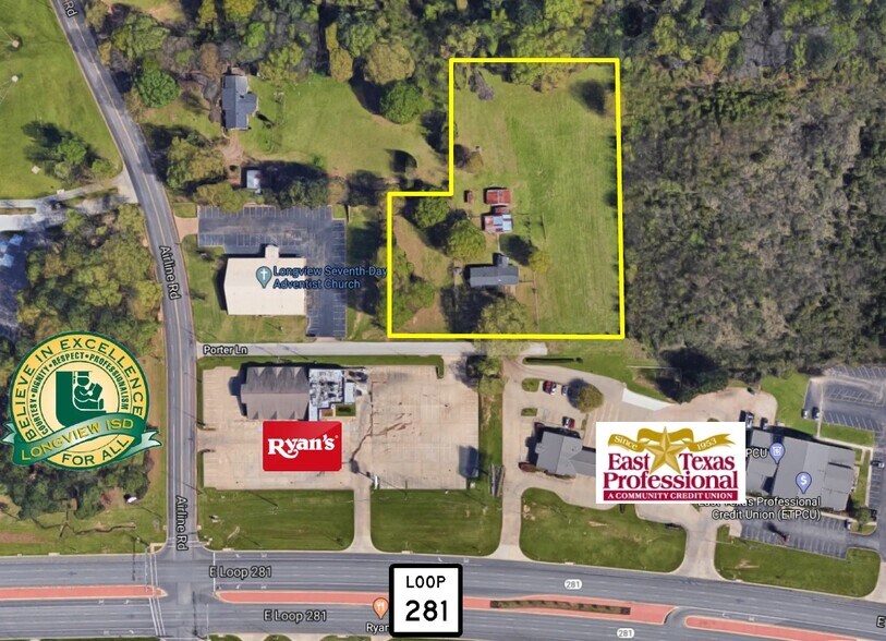Primary Photo Of 411 Porter Ln, Longview Land For Sale