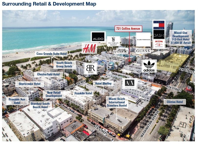 More Photos Of 721 Collins Ave, Miami Beach Storefront For Lease