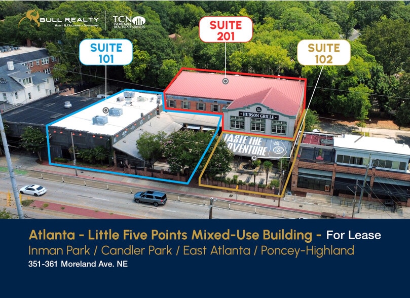 Primary Photo Of 351-361 Moreland Ave, Atlanta Restaurant For Lease