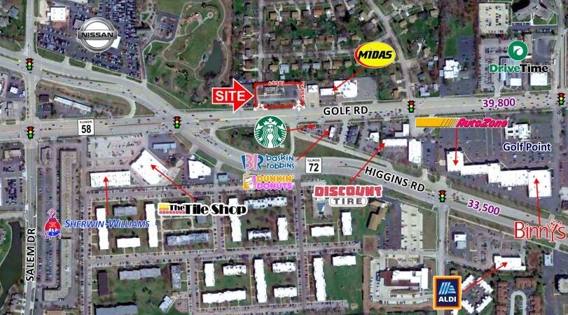 More Photos Of 522 W Golf Rd, Schaumburg Fast Food For Lease