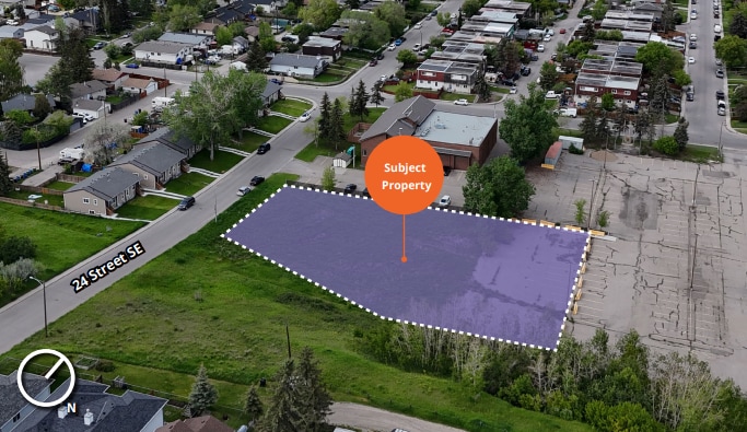 Primary Photo Of 7820 24 St, Calgary Land For Sale