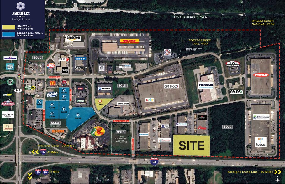 More Photos Of 6655 Daniel Burnham Dr, Portage Industrial For Lease