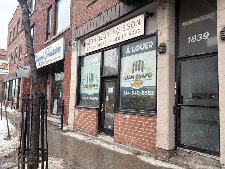 More Photos Of 1835-1841 Rue Ontario E, Montréal Storefront Retail Residential For Lease