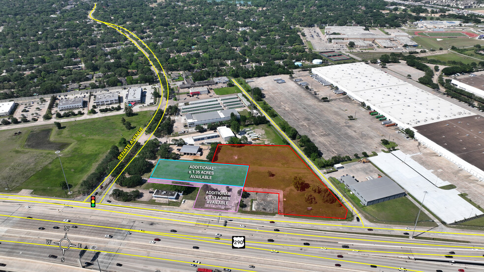 Primary Photo Of US 290 & Hillcrest Rd @ Senate, Houston Land For Sale