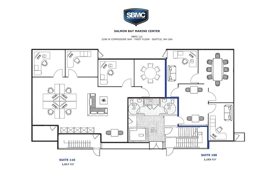 More Photos Of 2284-2360 W Commodore Way, Seattle Office For Lease