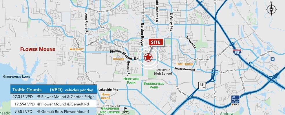 More Photos Of 400 Flower Mound Rd, Flower Mound Storefront Retail Office For Lease