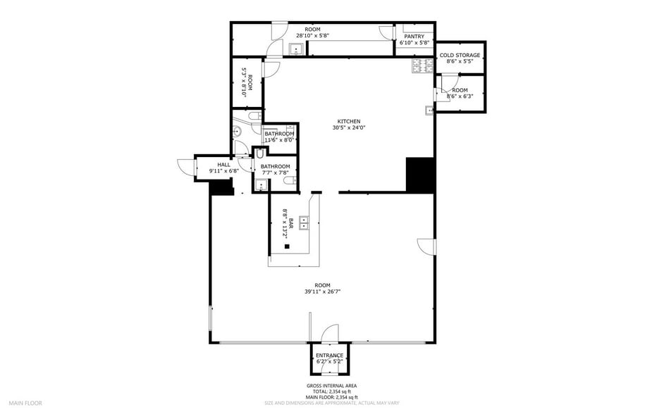 More Photos Of 164 Pleasant St, Brunswick Restaurant For Sale