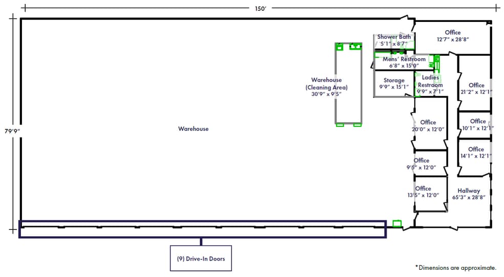 More Photos Of 3227 Spottswood St, Raleigh Light Manufacturing For Lease