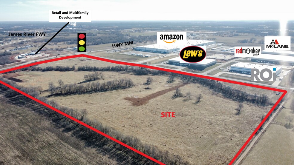 More Photos Of Highway MM, Republic Land For Sale
