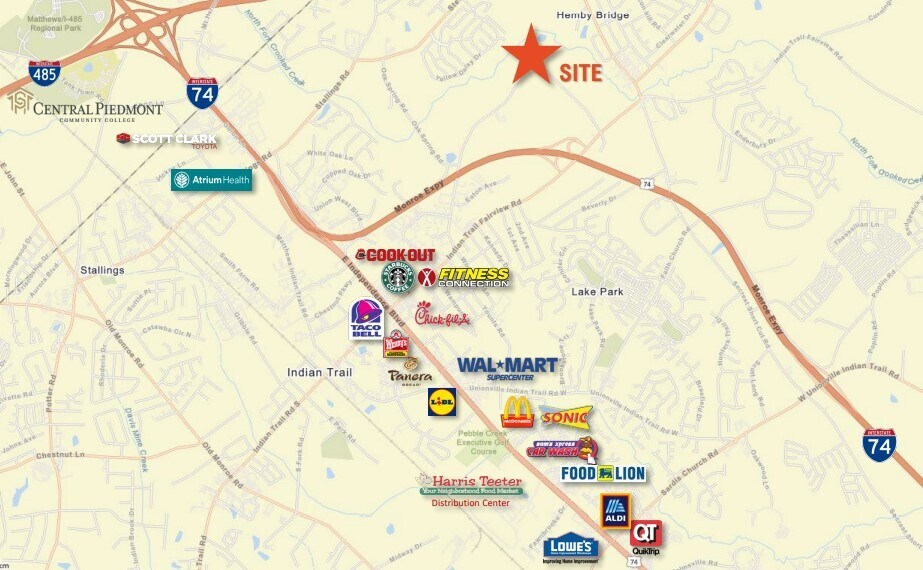 More Photos Of 7803 Stinson Hartis Rd, Indian Trail Land For Sale