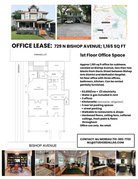 More Photos Of 729 N Bishop Ave, Dallas Office For Sale