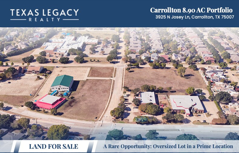 Primary Photo Of 3925 N Josey Ln, Carrollton Land For Sale