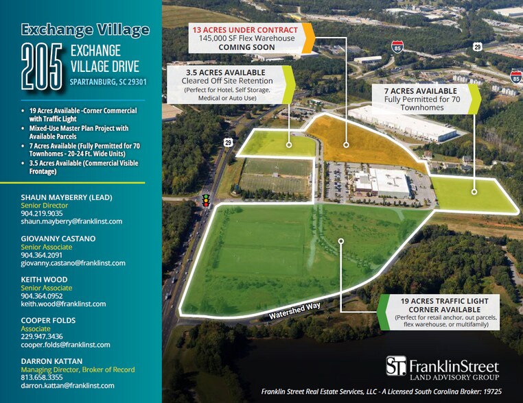 More Photos Of 205 Exchange Village Dr, Spartanburg Land For Sale