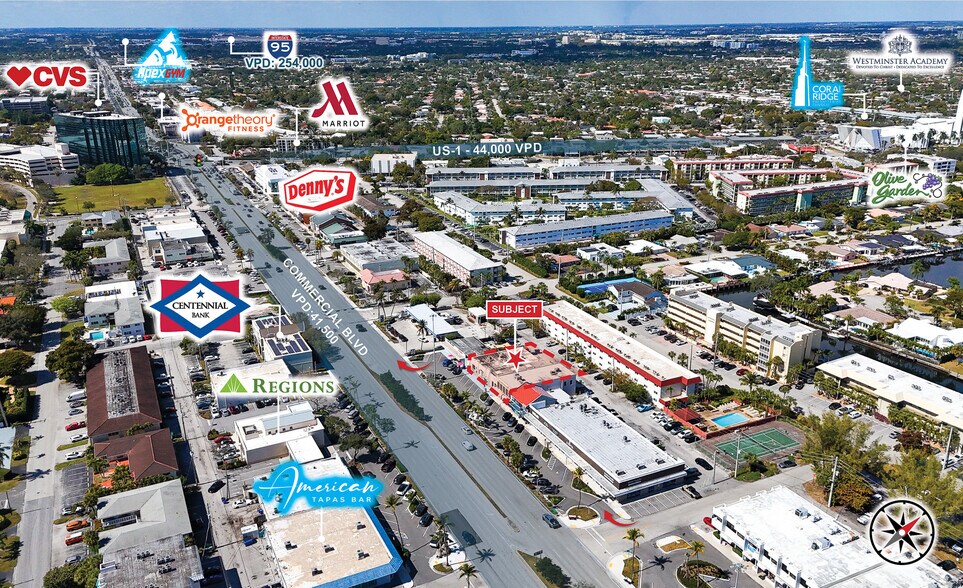 More Photos Of 2633 E Commercial Blvd, Fort Lauderdale Storefront For Lease