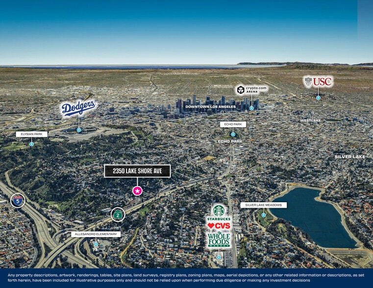 More Photos Of 2350 Lake Shore ave, Los Angeles Land For Sale