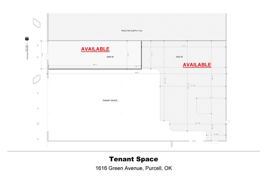 More Photos Of 1600-1718 N Green Ave, Purcell Unknown For Lease