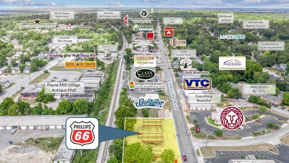 More Photos Of 3224 Vineville Ave, Macon Convenience Store For Sale
