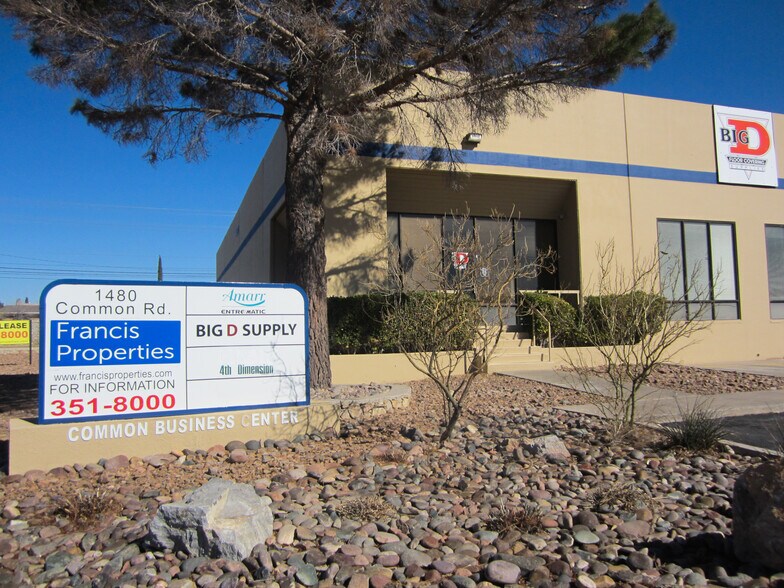 Primary Photo Of 1480 Common Dr, El Paso Warehouse For Lease