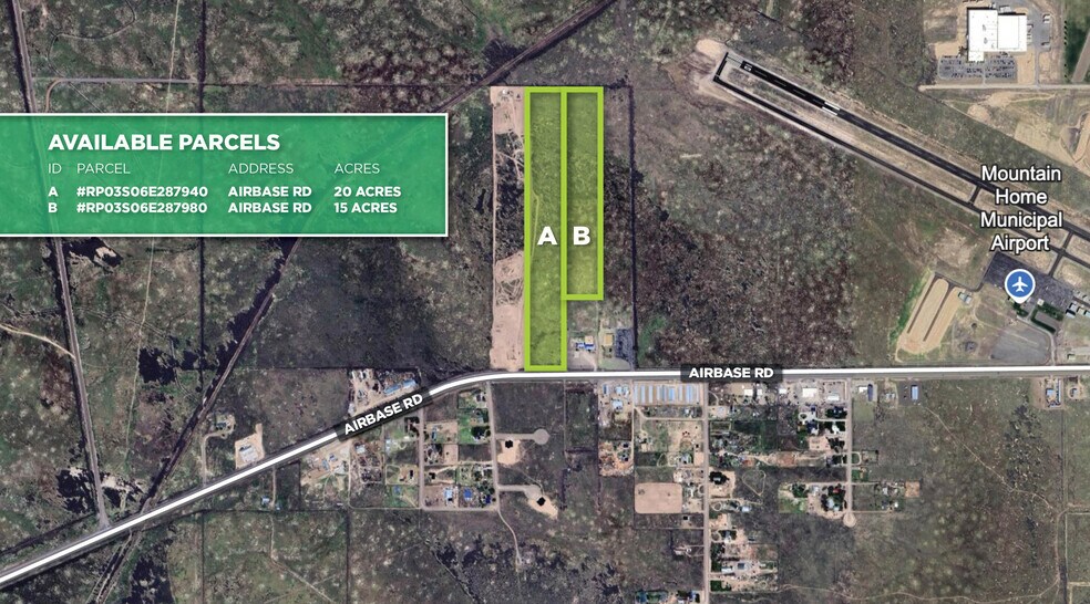 More Photos Of TBD Airbase Road, Mountain Home Land For Sale