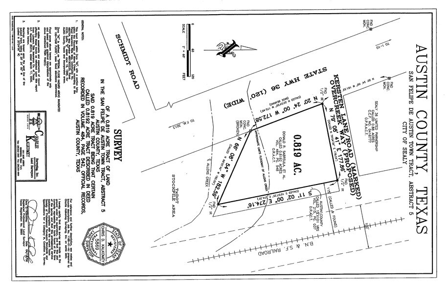More Photos Of Highway 36 South At Kersten, Sealy Land For Sale