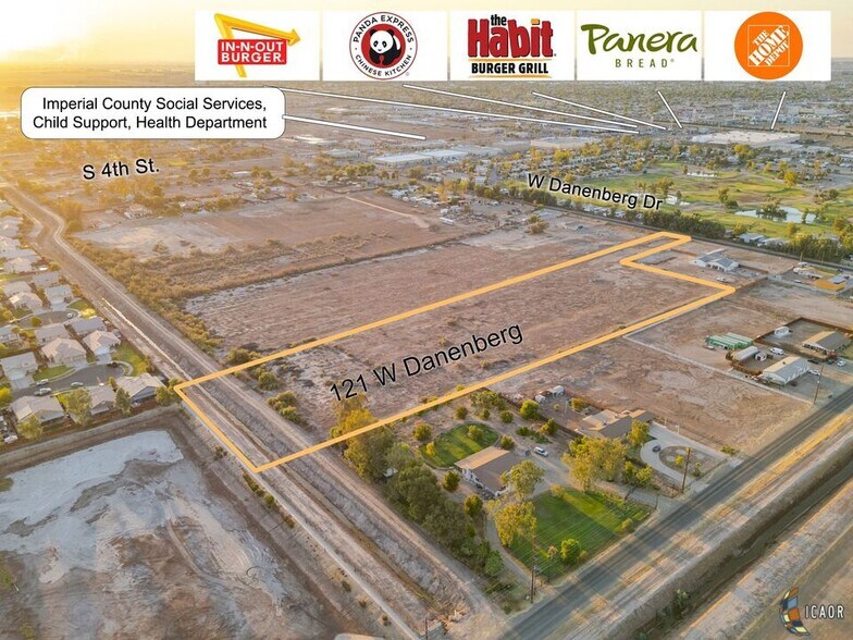 Primary Photo Of 121 Danenberg dr, El Centro Land For Sale