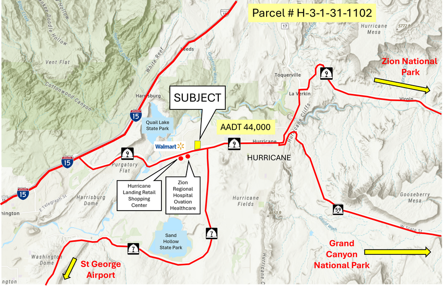 More Photos Of 2900 W SR-9 Hwy, Hurricane Land For Sale