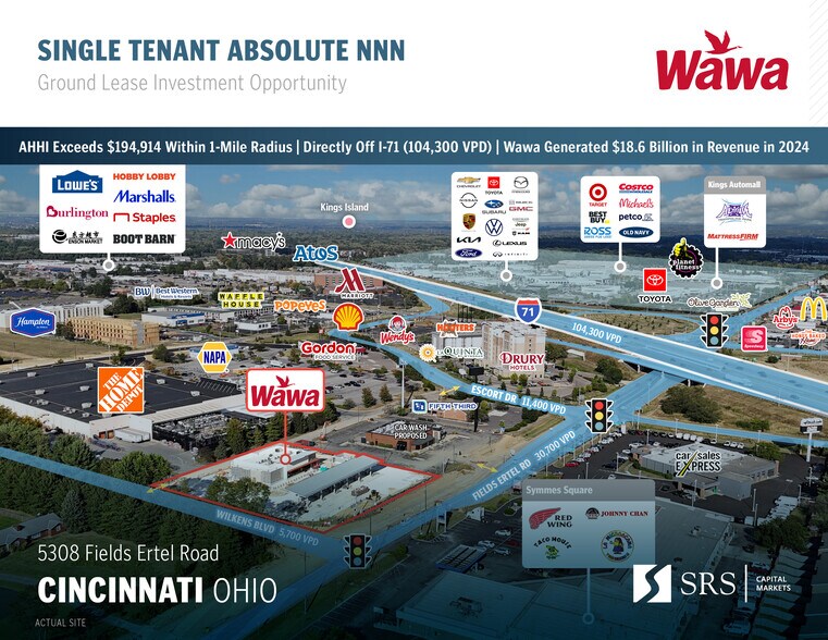 Primary Photo Of 5308 Fields Ertel Rd, Cincinnati Service Station For Sale