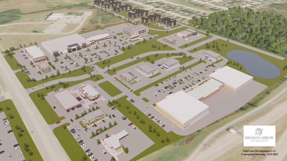 More Photos Of 5200 S Aspen Ave, Broken Arrow Storefront For Lease