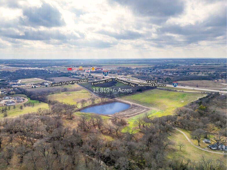 More Photos Of 13.819 Acres I-35, Waxahachie Land For Sale