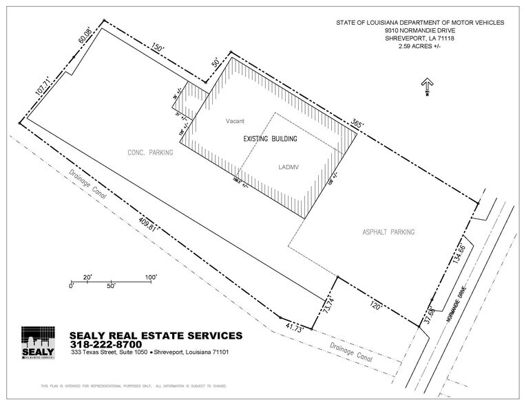 More Photos Of 9310 Normandie Dr, Shreveport Office For Sale