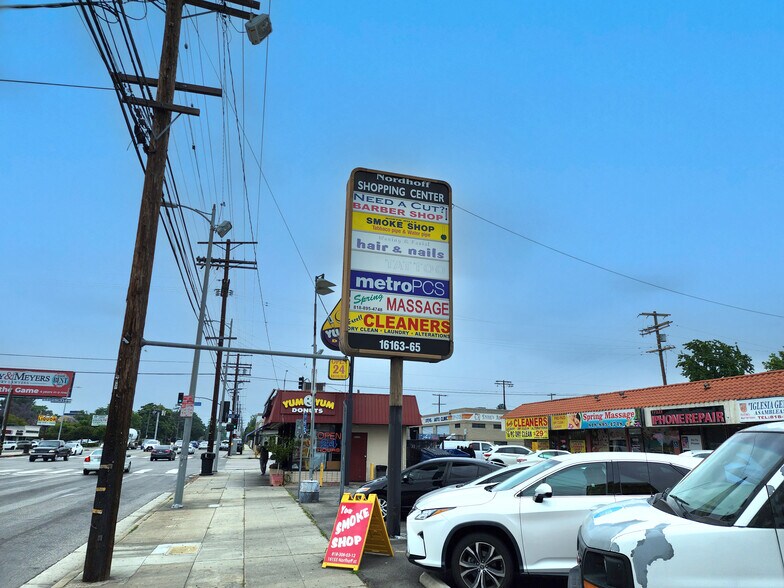 More Photos Of 16153-16167 Nordhoff St, North Hills Storefront For Lease