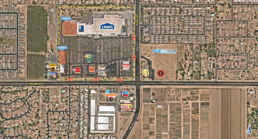 Primary Photo Of W Baseline Rd @ 19th Ave, Phoenix Unknown For Lease