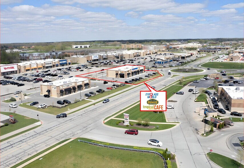 Primary Photo Of 6075 Perry Worth Rd, Whitestown Fast Food For Sale