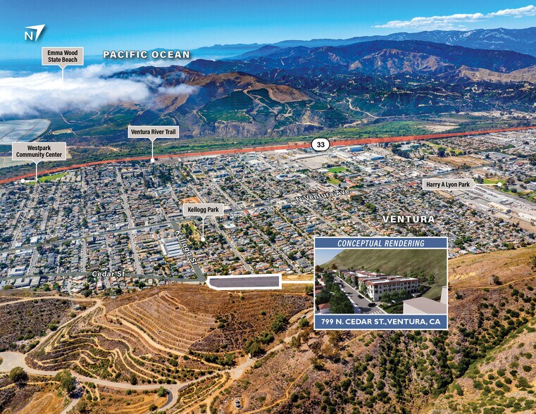 More Photos Of 799 N. Cedar Street, Ventura Land For Sale