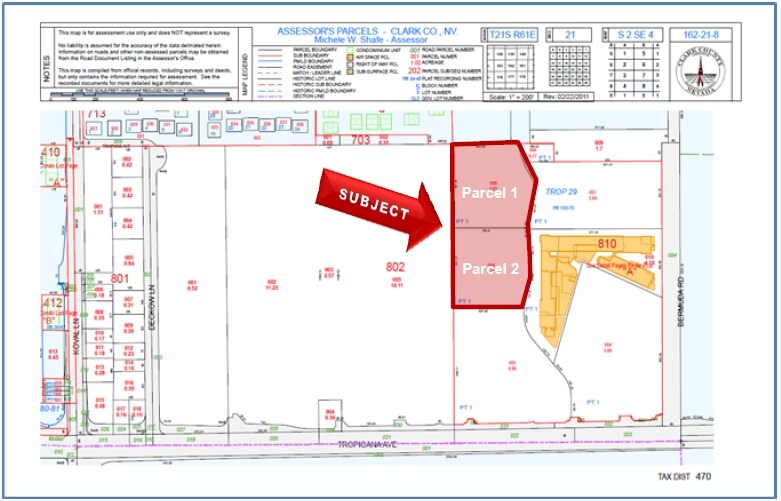 More Photos Of NW Tropicana Ave & Paradise Rd, Las Vegas Land For Sale