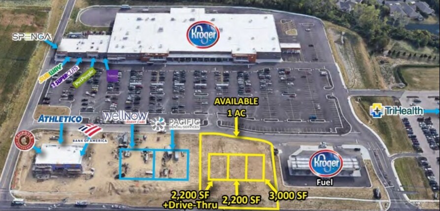 Primary Photo Of 7903 Crossings of Beckett Dr, West Chester Land For Lease
