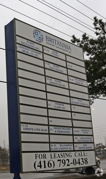 More Photos Of 1545 Britannia Rd E, Mississauga Warehouse For Lease