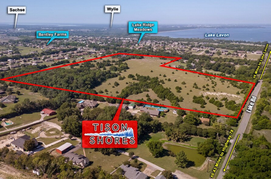 Primary Photo Of 486 Lake Rd. rd, Lavon Land For Sale
