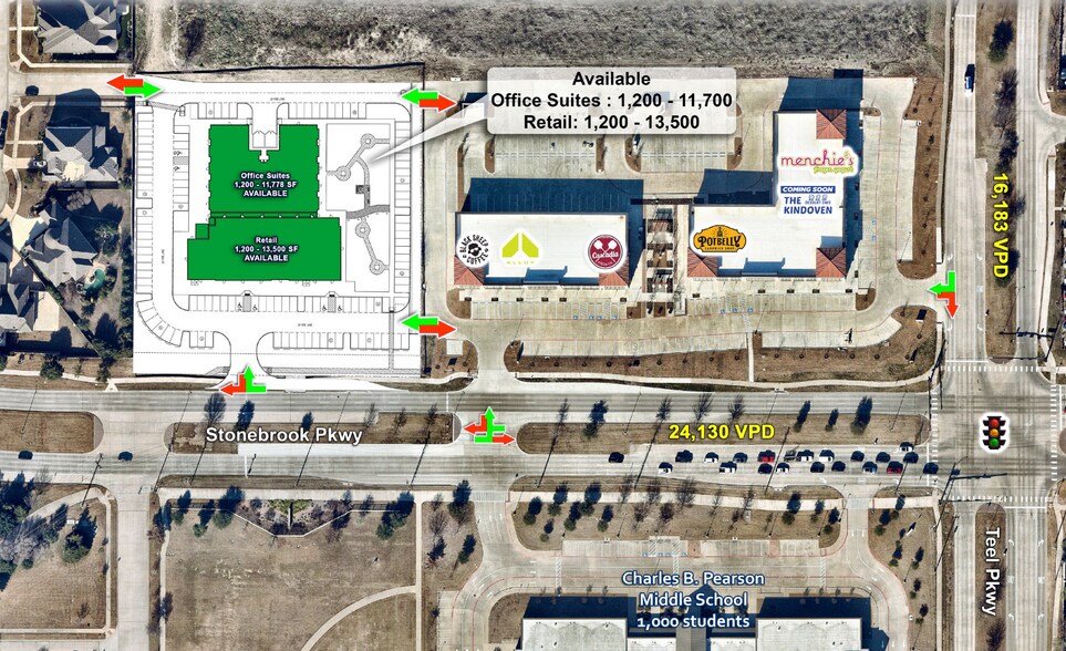 More Photos Of 2484 Stonebrook Pky, Frisco General Retail For Lease