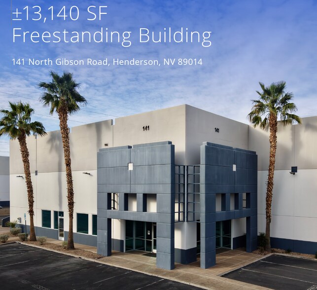 Primary Photo Of 141 N Gibson Rd, Henderson Warehouse For Sale