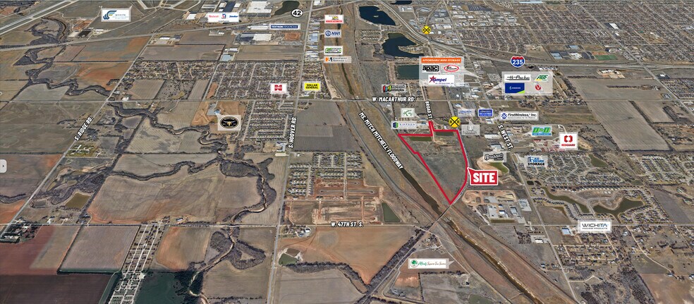Primary Photo Of S Broad St, Wichita Land For Sale