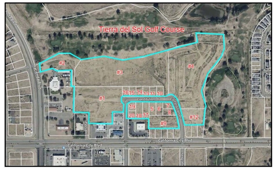 Primary Photo Of 21100 Hacienda Blvd, California City Land For Sale