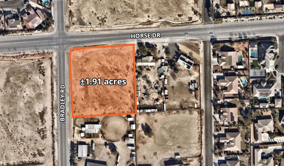 Primary Photo Of Southeast Corner of Horse Drive & Bradley Rd rd, Las Vegas Land For Sale